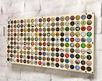 Easter Gifts For Men Beer Cap Holder for Wall/ Personalized Beer Gift / Beer Cap Display / Birthday Gift for Husband