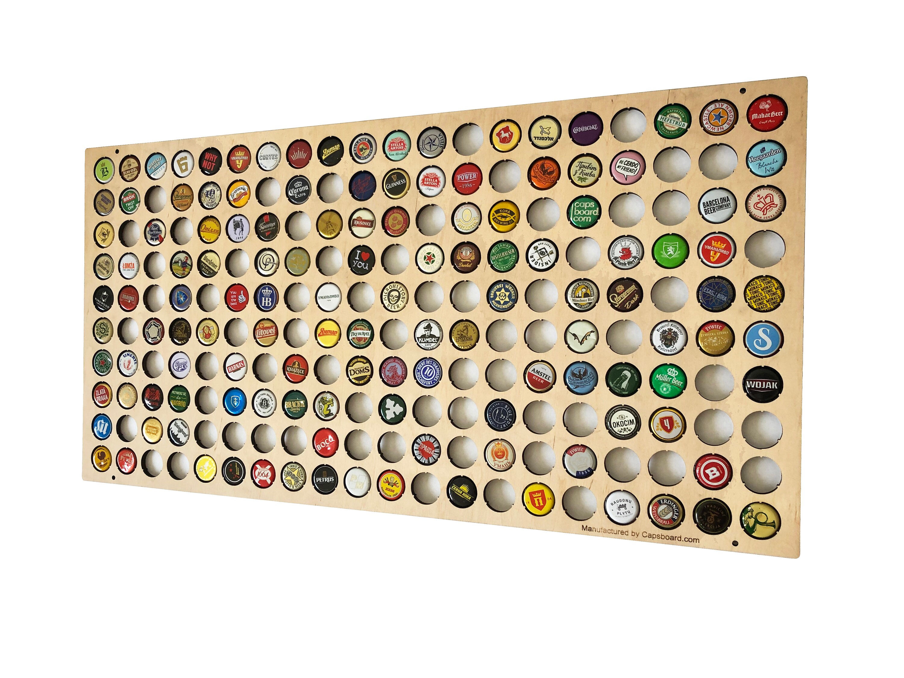 Bottle Caps Wall Holder / Personalized Beer Cap Holder / Etsy UK