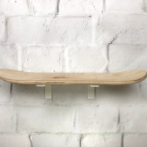 Open Shelf Skateboard Deck / Original Gift / Office Decor /  Skateboard Shelves / Wall Art / Wall Shelf / Skateboard Home Decor