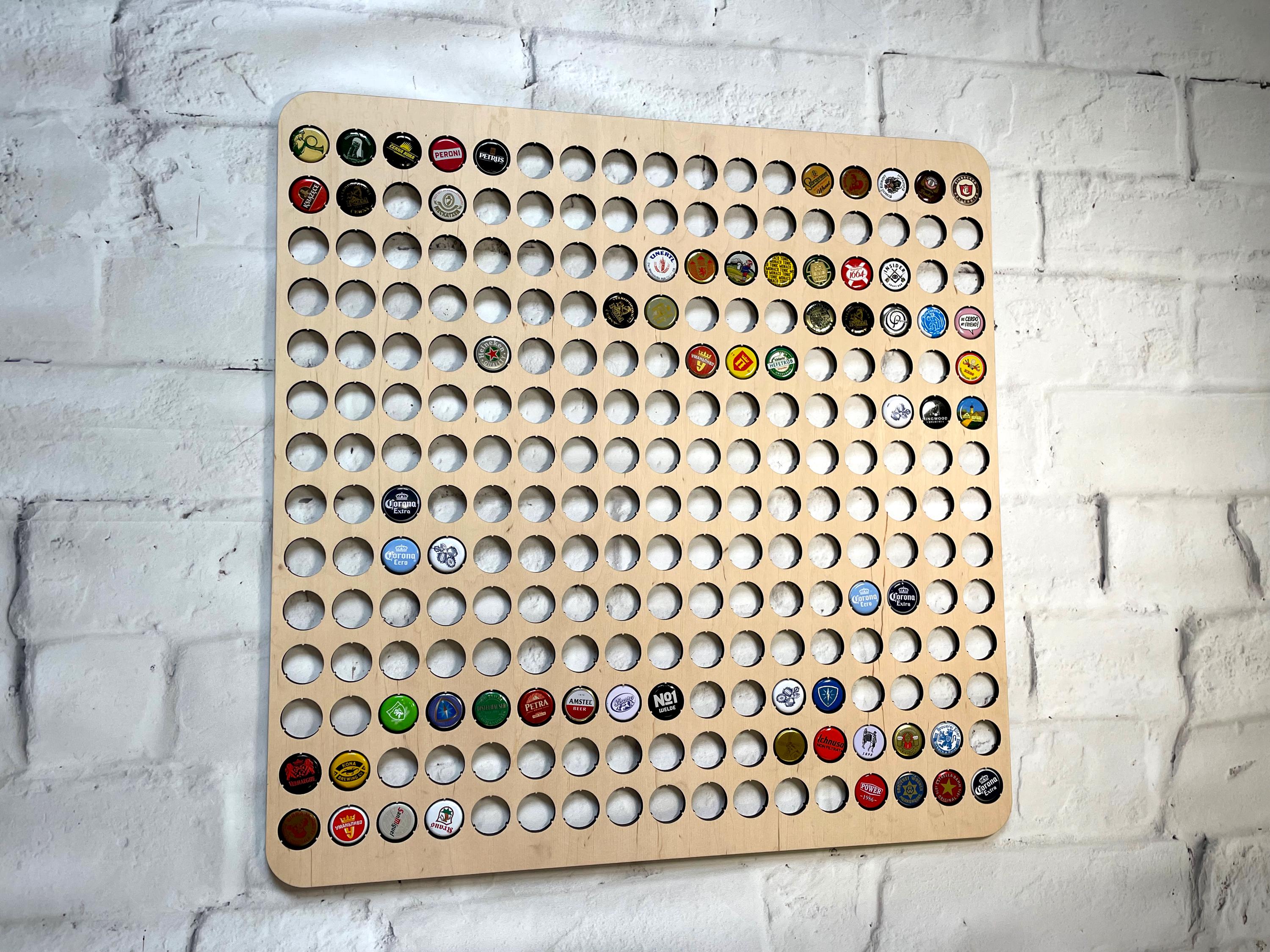 Album De Collection Pour Capsules De Bière – Plus De 175 Emplacements – 32x28 Cm – Cadeau Pour Collectionneur