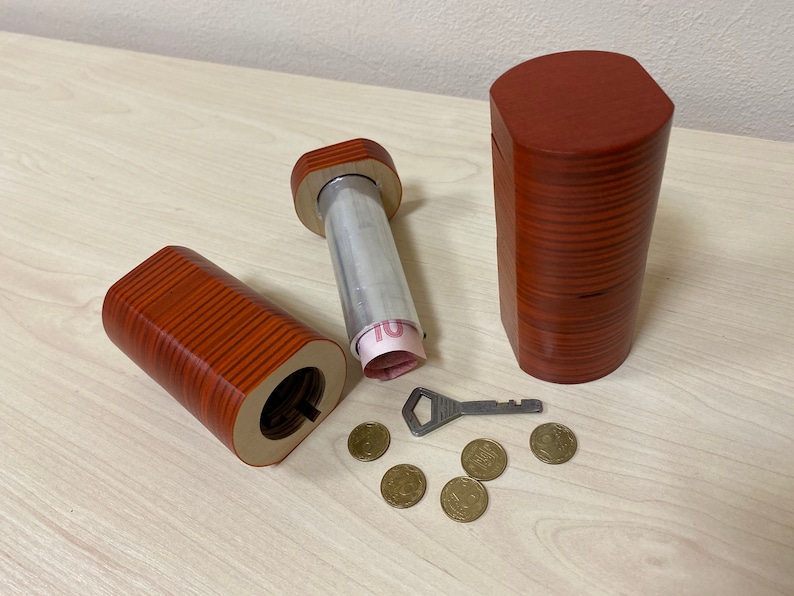 Secret Stash Box Wood Stash Box Surprise Box Mystery Box Etsy