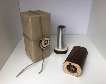 Cryptic Maze Puzzle Box: Wooden Labyrinth Gift Box