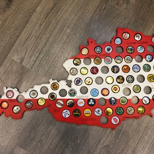 Bierdeckel Karte Österreich / Bier Geschenk Ideen / Bierdeckel Halter / Bier Landkarte Österreich / Bier Geschenke für Ihn / Bier Geschenk für Ihn