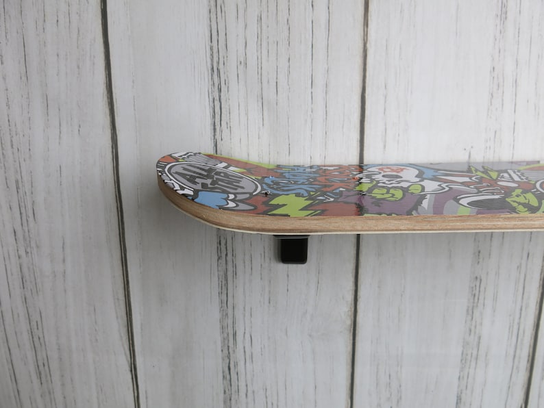 Large Open Shelf / Christmas Gift / Skateboard Art / Home Decor Wall
