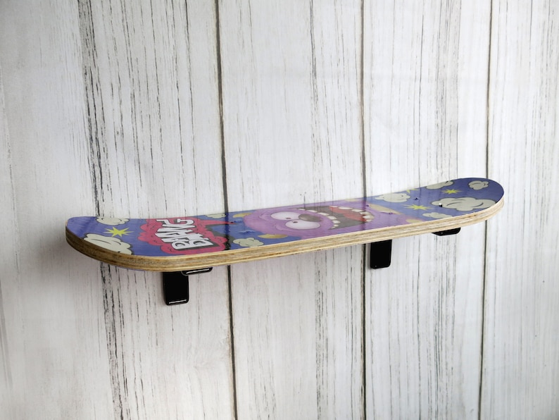 Large Open Shelf / Christmas Gift / Skateboard Art / Home Decor Wall