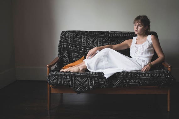 Found Victorian cotton dress
