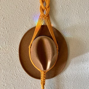 Macrame Hat Hangers