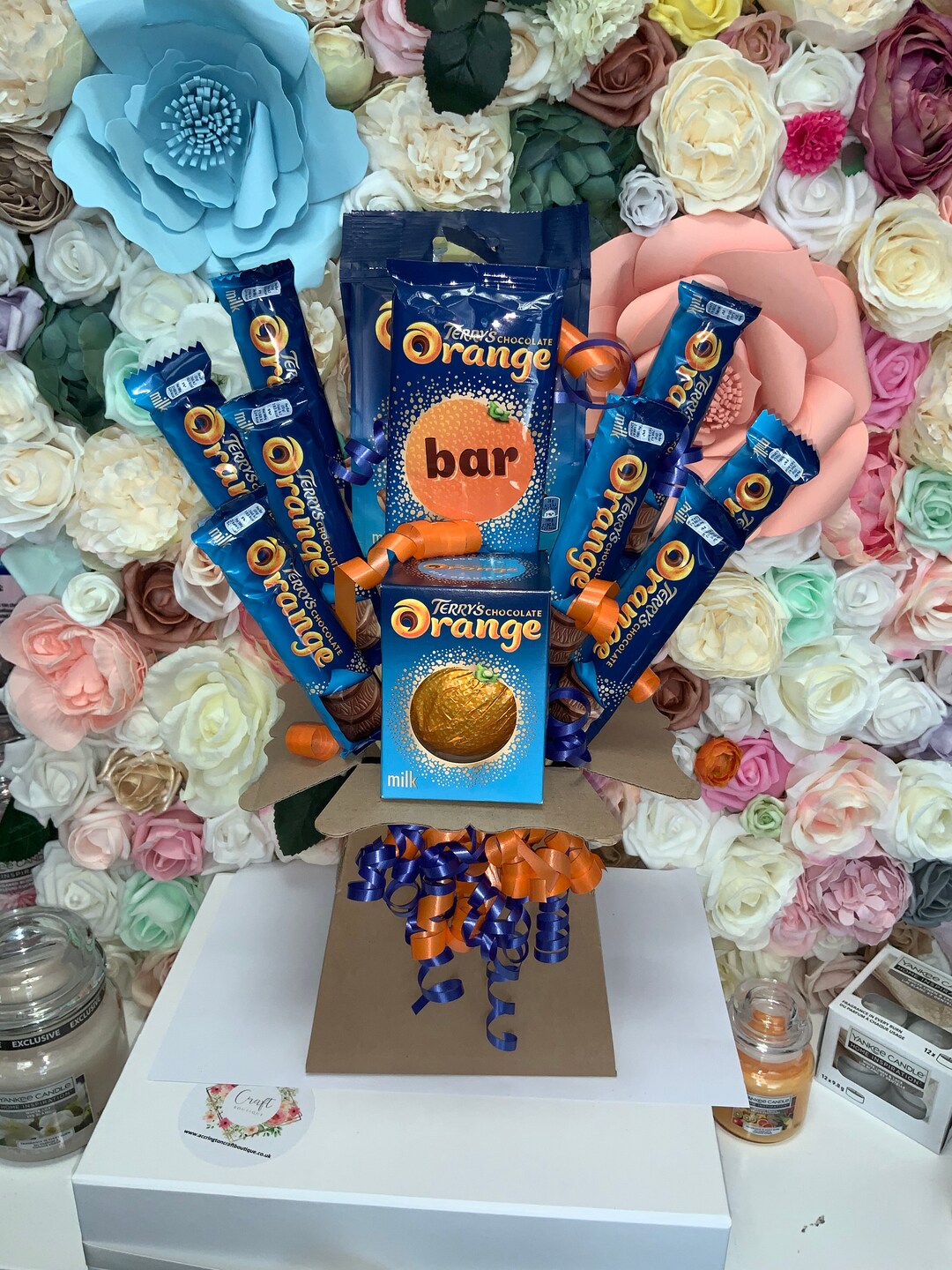 Chocolate Orange Bouquet Etsy