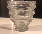 Lalique France Saint Marc Vase Satin Finish Birds Doves Excellent Condition