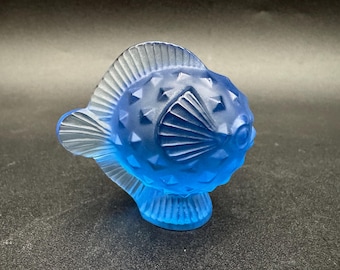 Lalique Crystal Fish; Lalique Aquarium Fish; Lalique Angel Fish - Etsy