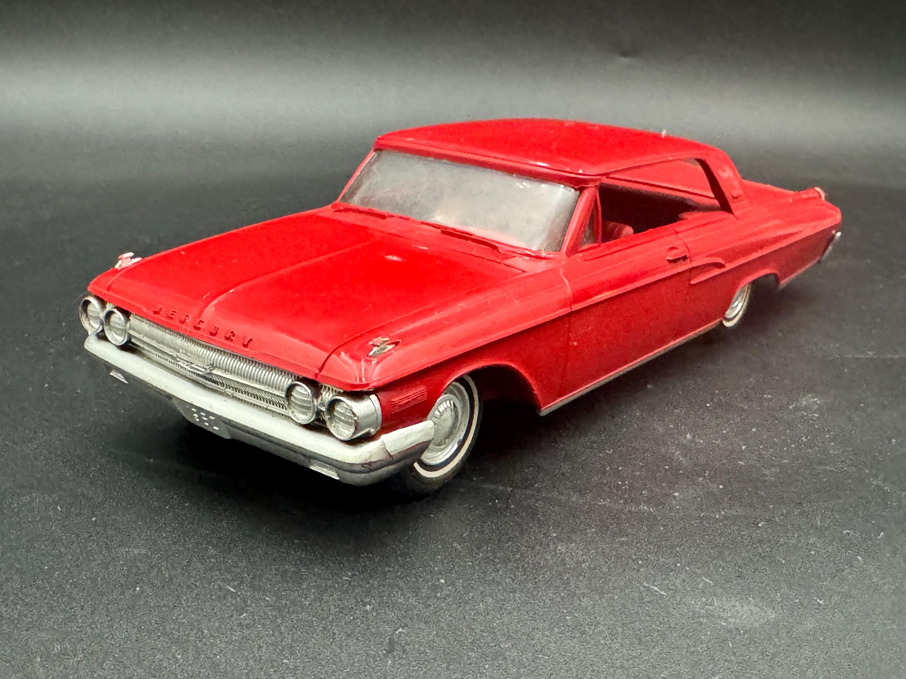 Vintage 1962 Mercury Monterey Red Promo Car Hardtop Very Nice - Etsy