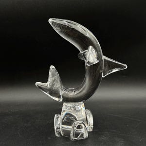 Steuben Glass Dolphin - Etsy