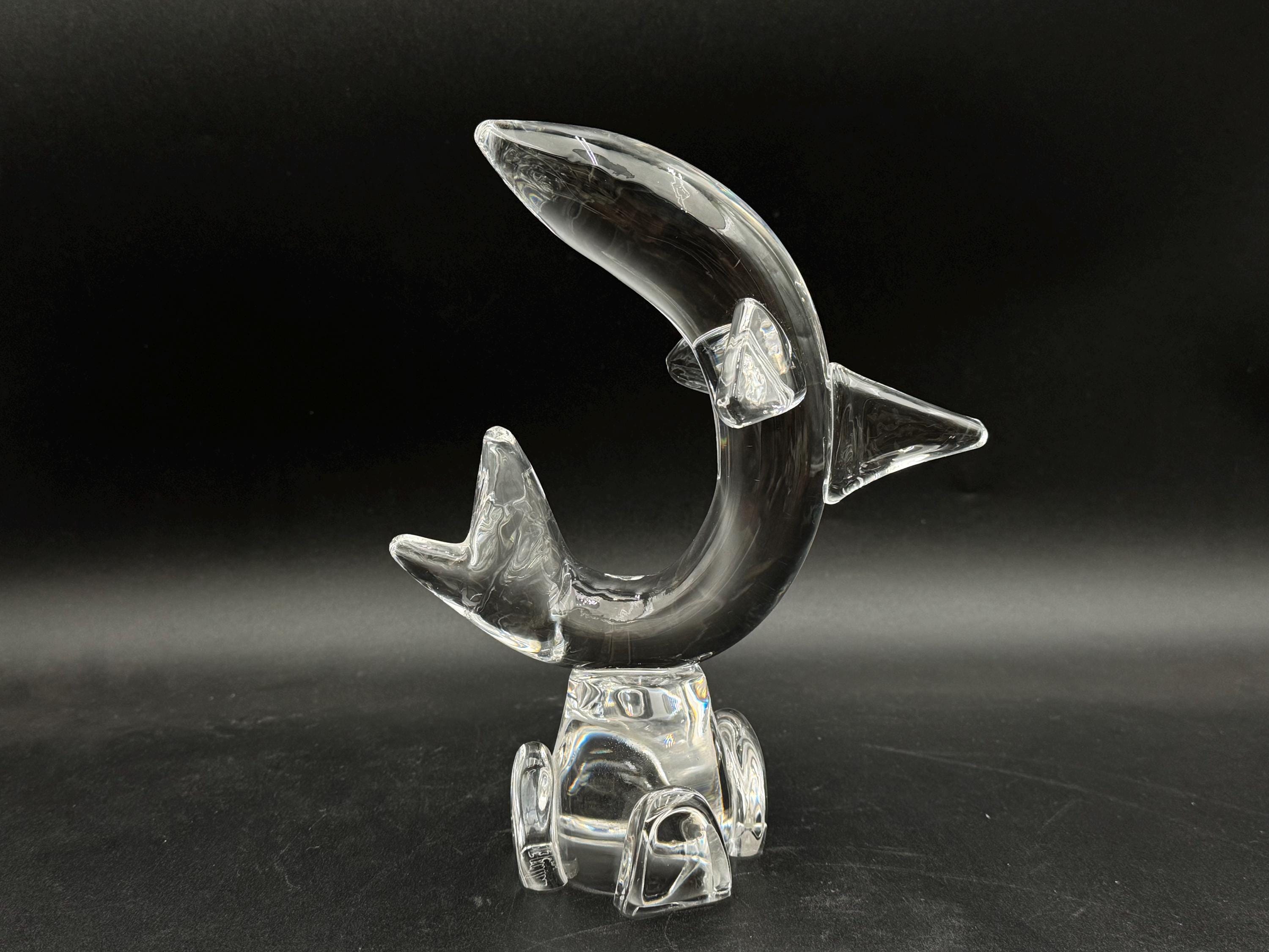 Steuben Glass Dolphin - Etsy