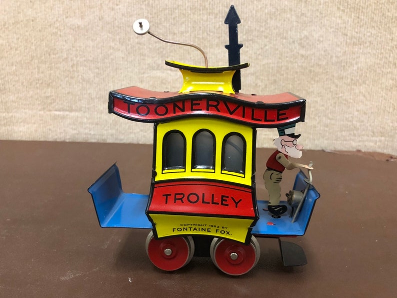 C/&M O Gauge Electric Toonerville Trolley MIB