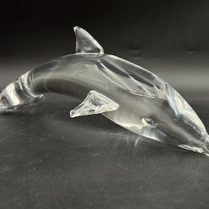 Steuben Glass Dolphin - Etsy