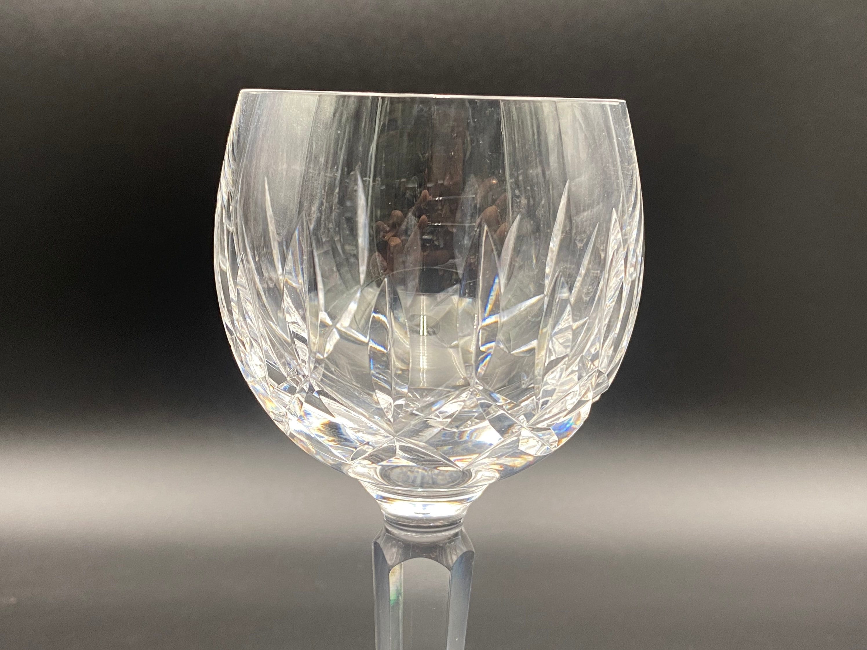 Waterford Kildare Balloon Wine Glass 7 1/2 Ireland Gothic Etsy