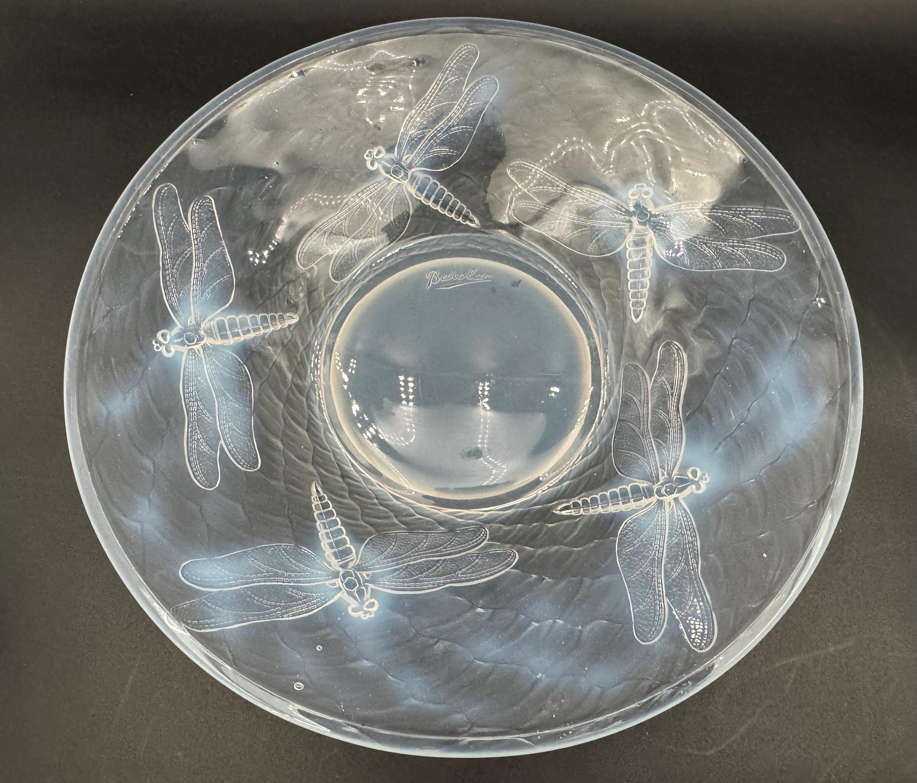 Lalique 青い葉形ガラス皿 箱付き Lalique Vase Blue | eBay