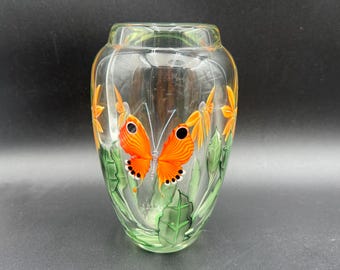 Orient & Flume Dogwood Blossom Floral Paperweight Vase Orient & Flume Dogwood Blossom Floral Paperweight Vase