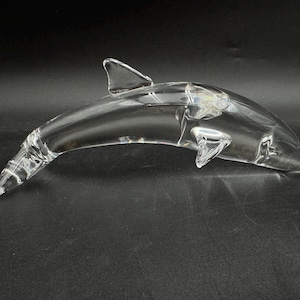 Steuben Glass Dolphin - Etsy