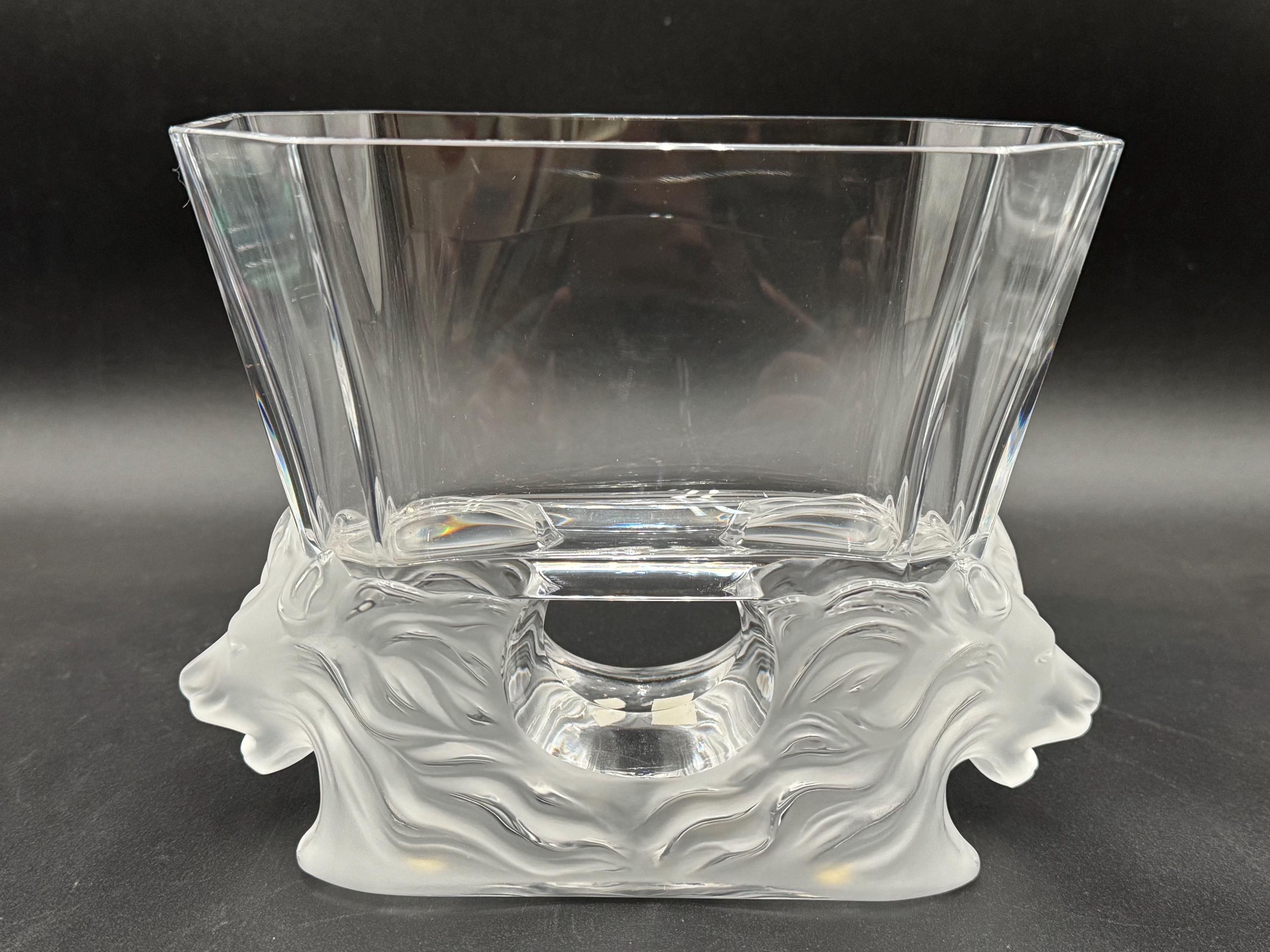 Lalique Lion - Etsy