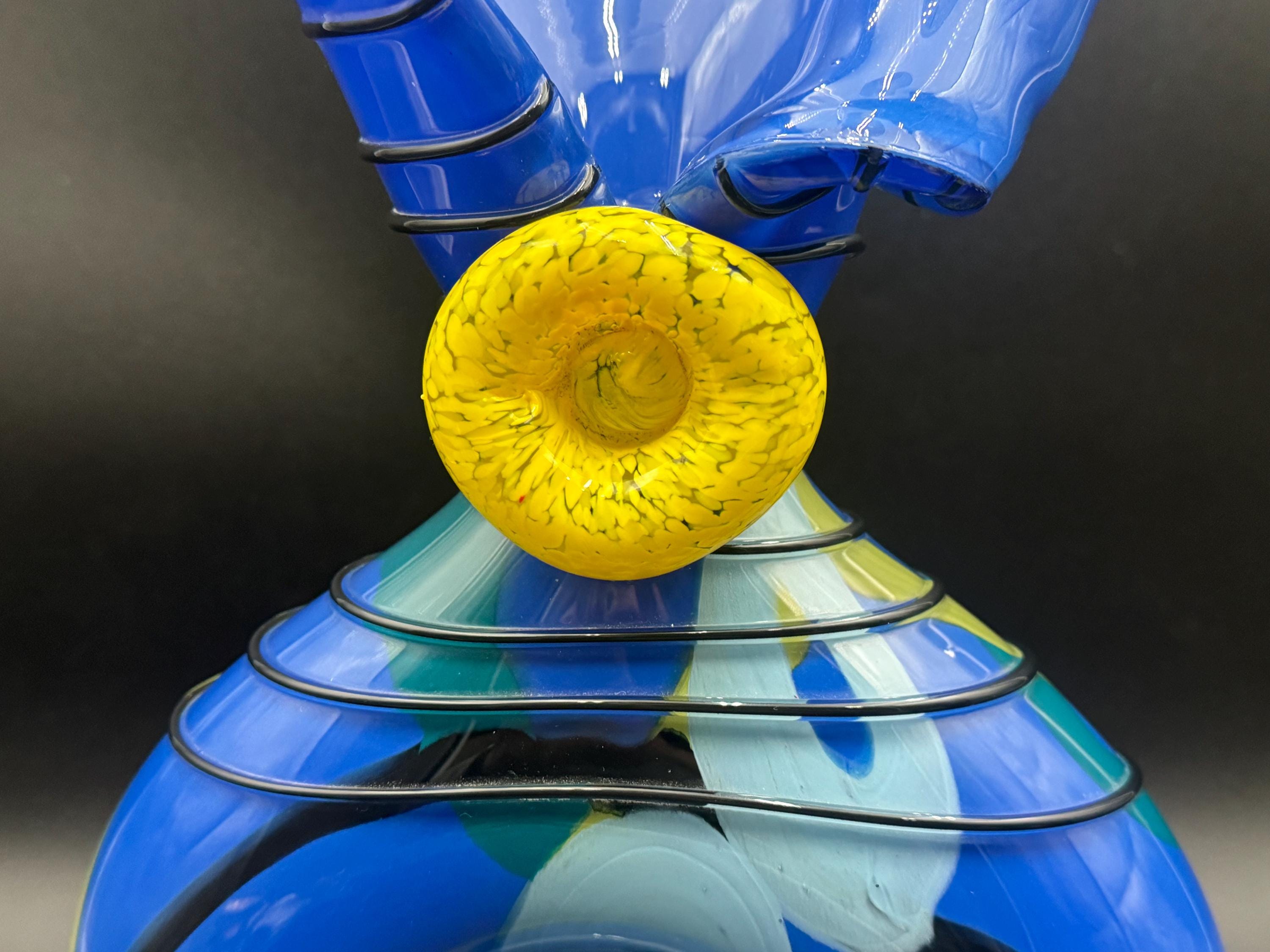 loan nemtoi vase ヴィンテージARTGLASS IOAN Nemtoi Hand-blown Studio Art Glass Red Vase Signed | eBay