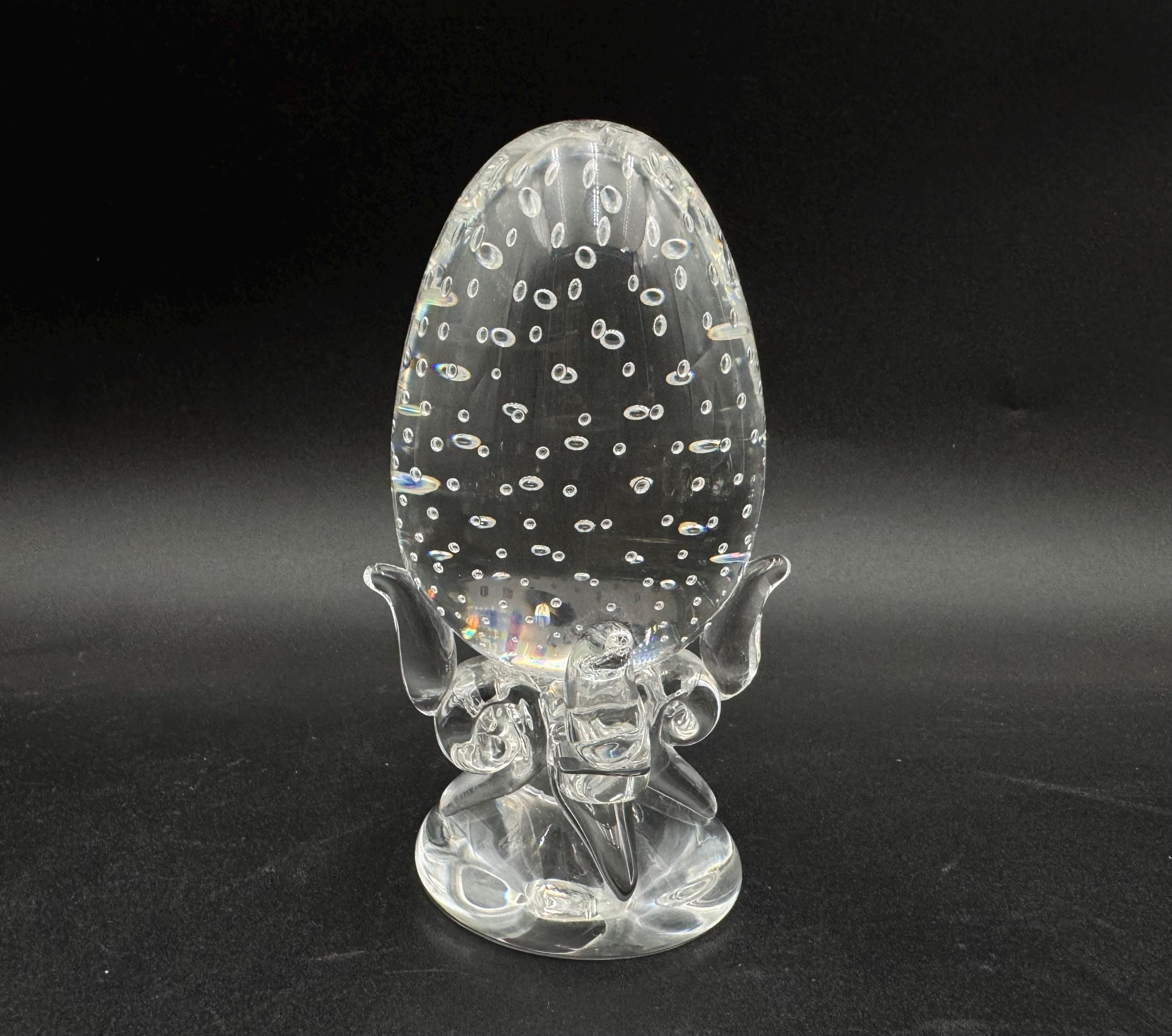 Steuben Glass クリスタルガラス りんご Steuben Glass クリスタルガラス りんご Steuben Glass クリスタル