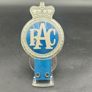 RAC Royal Automobile Club Car Grill Badge Rare Version