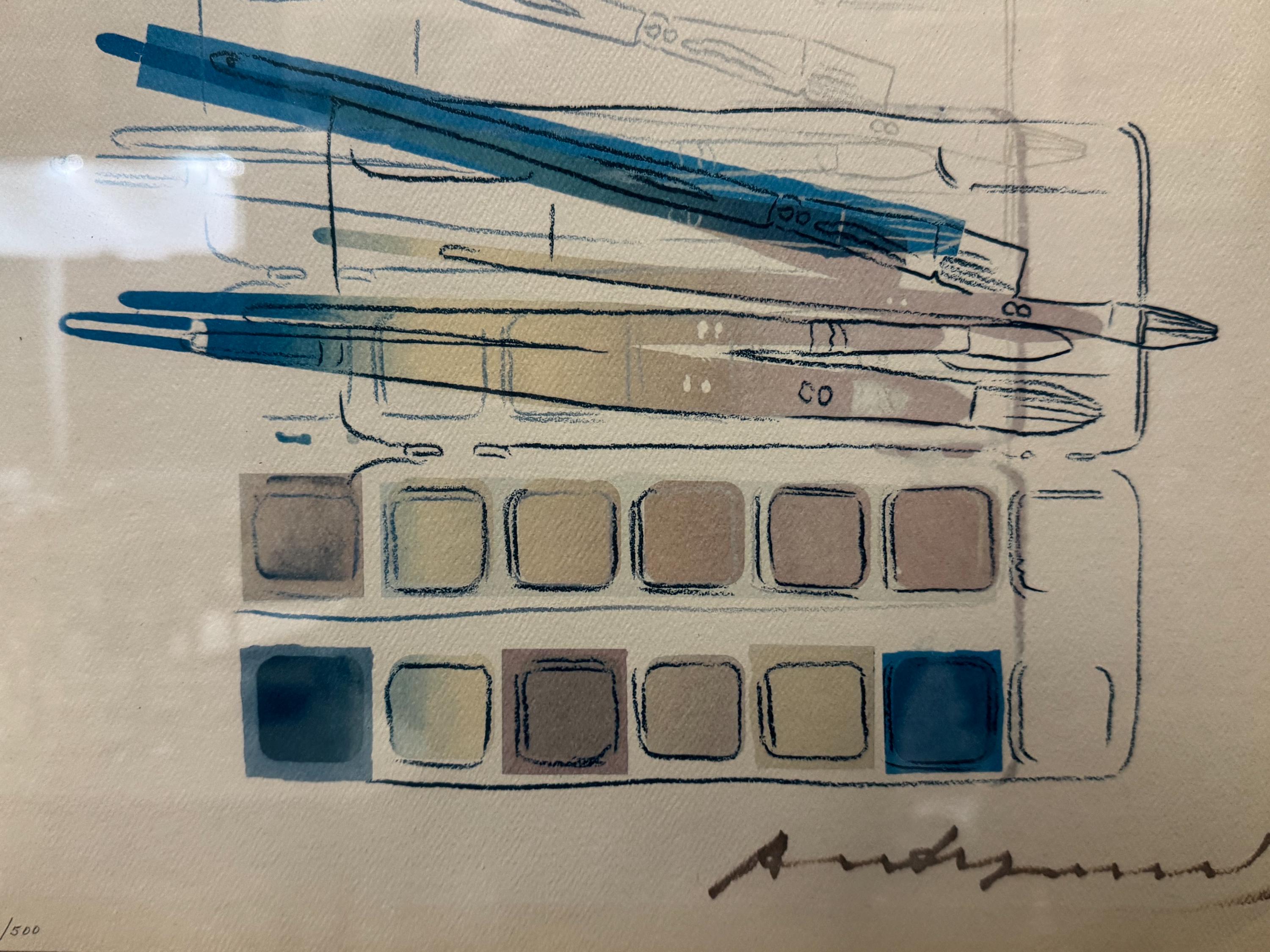 ANDY WARHOL アンディウォーホル 89年以来初の「アンディ 水彩画作品 