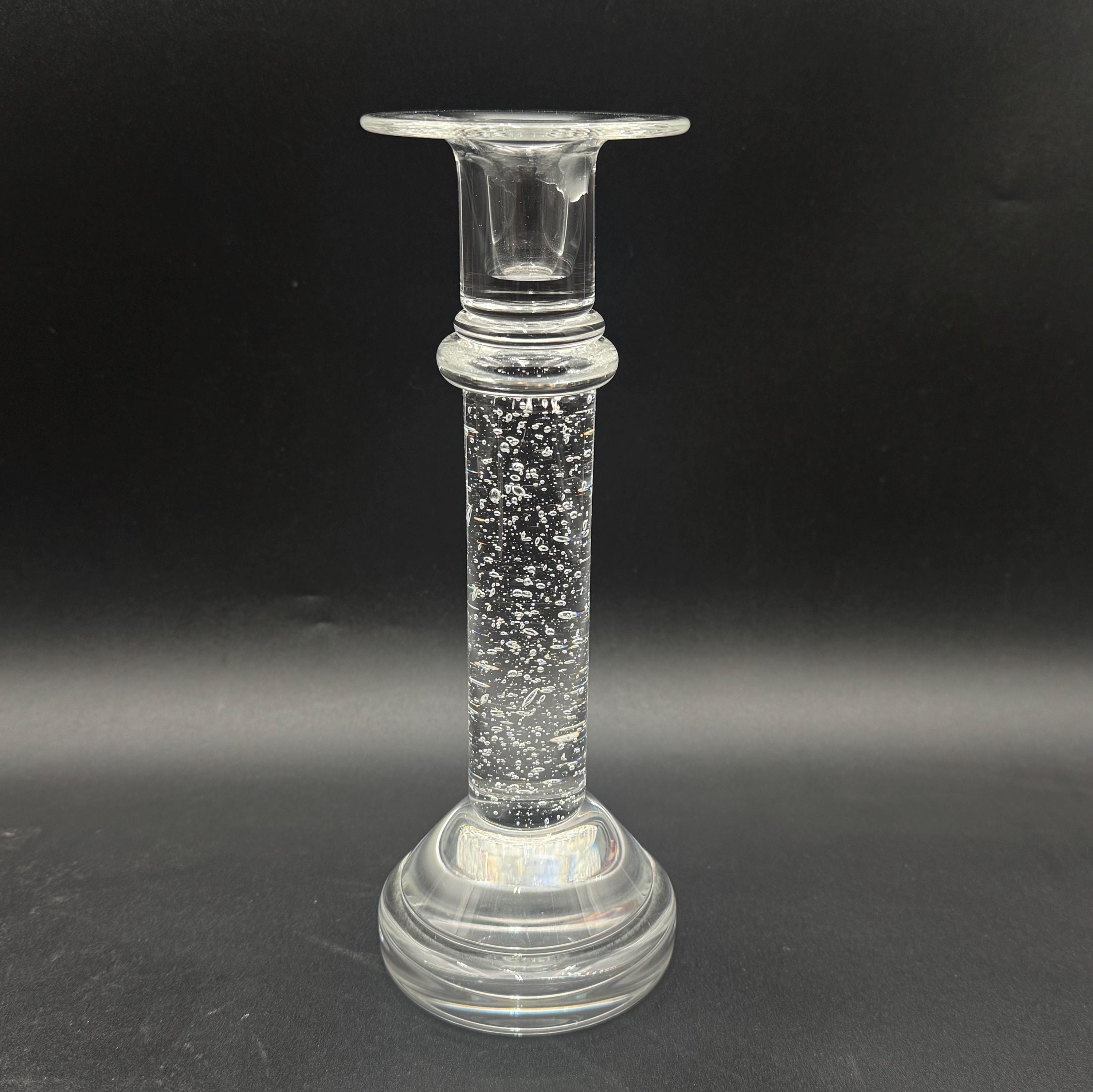 Steuben Glass Candlesticks - Etsy