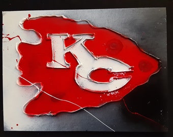 Chiefs abstract art