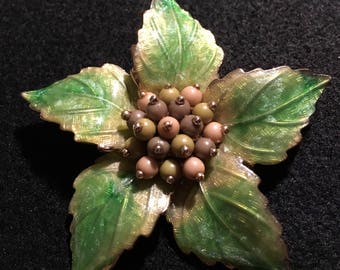Vintage Liz Claiborne Statement Brooch 1980s