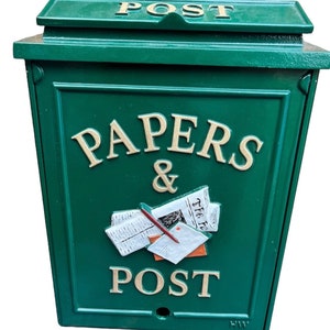 Cassetta postale di design, cassetta postale personalizzata su misura, cassetta postale esclusiva
