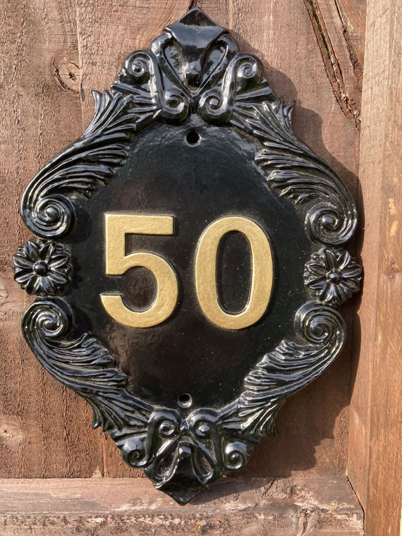 Victorian House Numbers