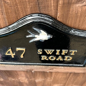 Edwardian /old Victorian Style English House Name Sign. Personalised ...