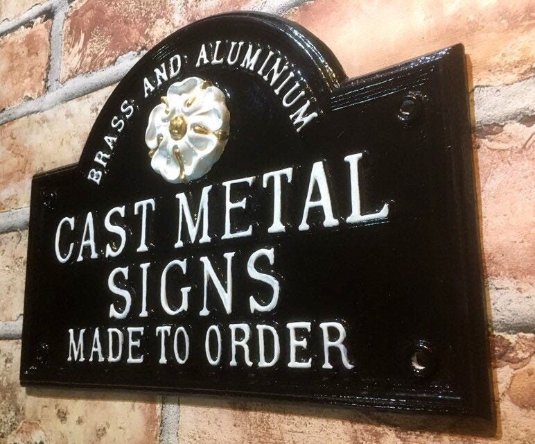 Vintage Traditional House Numbers Personalized House Number Etsy UK