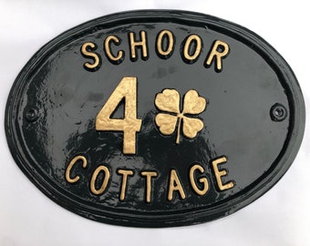 Colonial style House sign, personalized house numbers, address sign, personalised name plate, custom made door sign, house plaque, vintage,