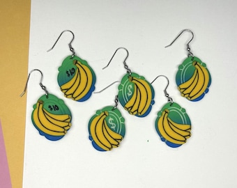 Banana Earrings | Always Money in the Banana Stand | Arrested Development