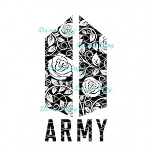 BTS Army Svg & Png KPop Camisa BTS Merch BTS svg bts Camisa bts logo bts pegatina KPop svg bts regalo Bangtan Boys Cortar Archivo Cricut y Silueta