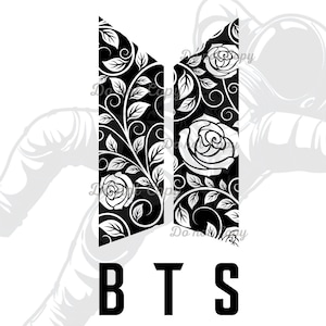 BTS Svg KPop Shirt BTS Merch BTS Army svg bts Shirt bts logo bts sticker KPop svg bts cadeau Bangtan garçons couper fichier pour Cricut et Silhouette