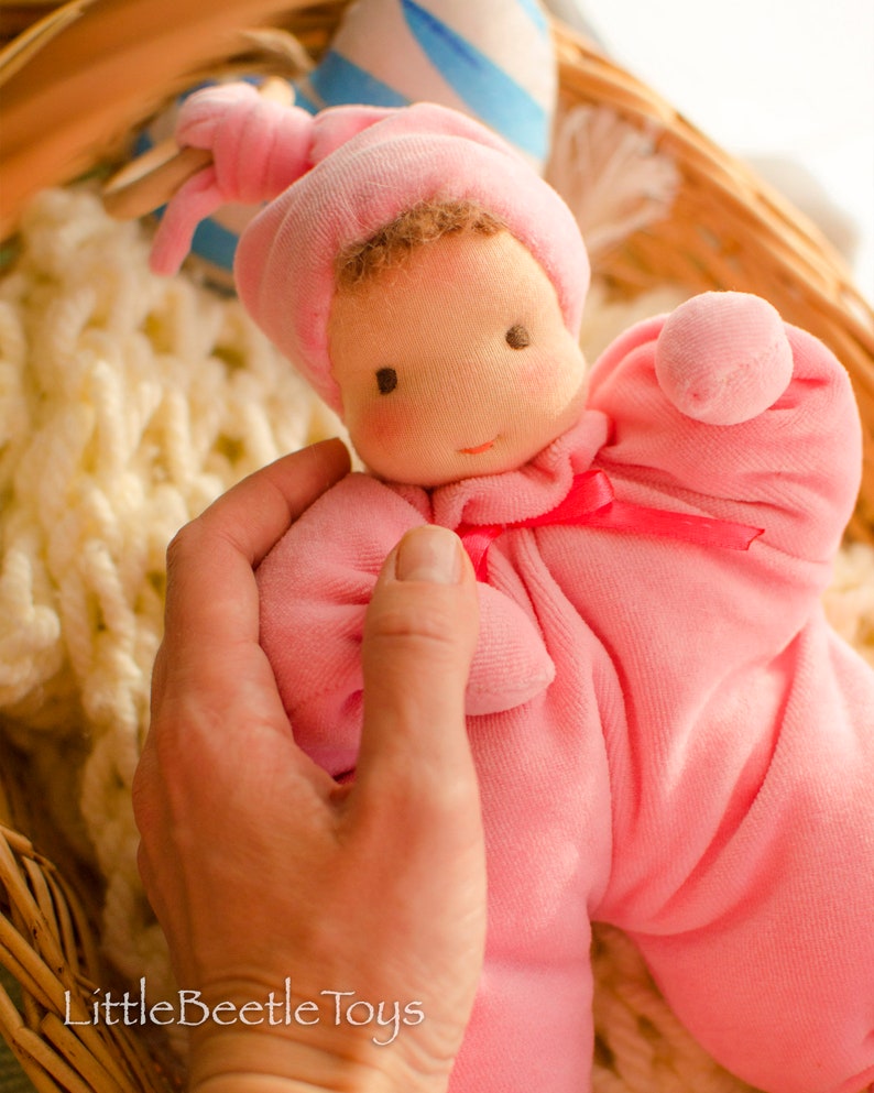 Waldorf Butterfly Doll 10 Waldorf Toy Comforter Gift for Etsy