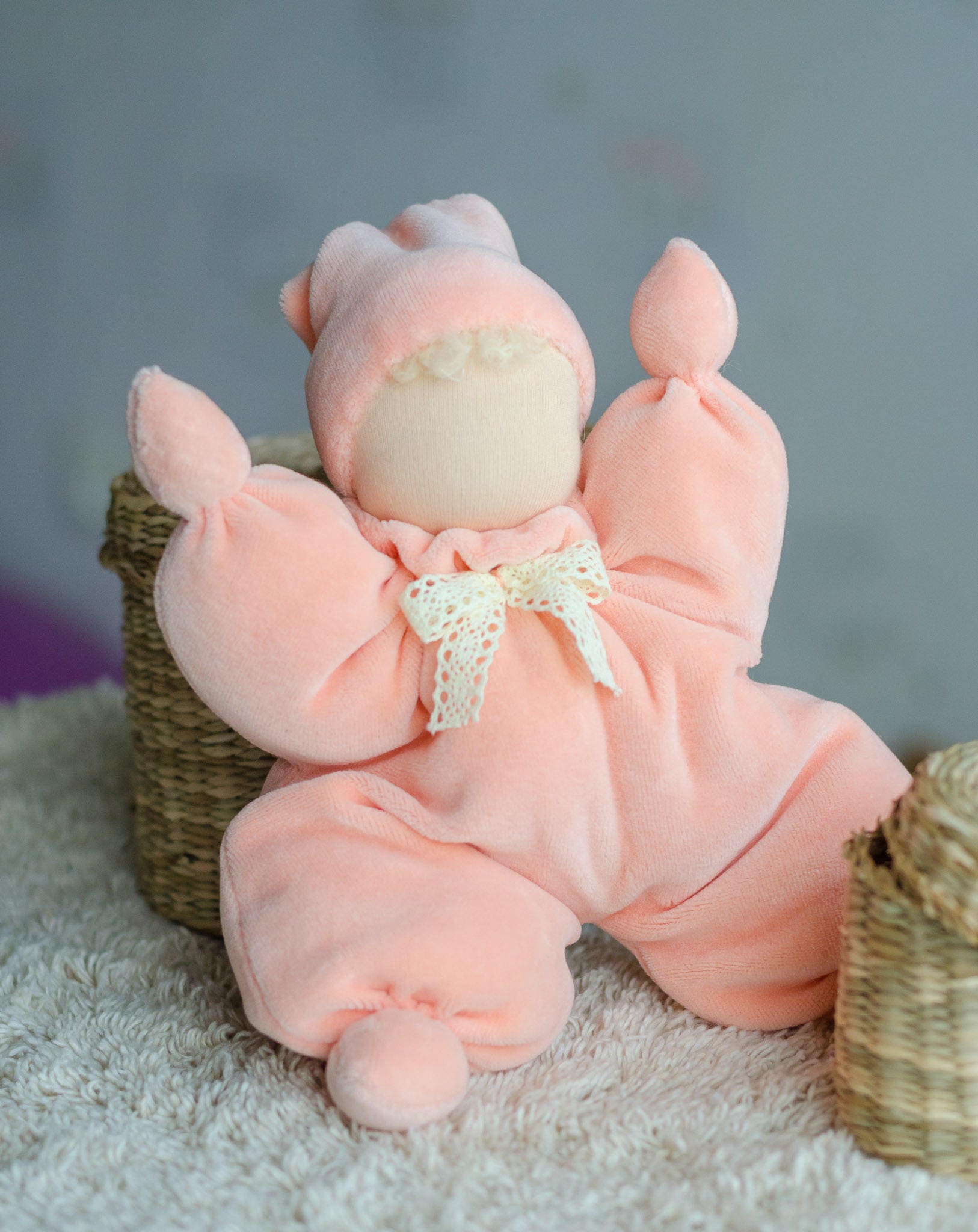 Waldorf Butterfly doll 10 Waldorf toy comforter Gift for Etsy
