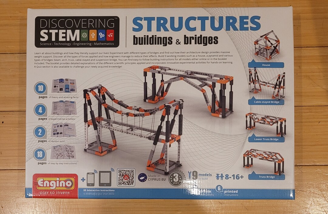 Engino Kit Discovering STEM Mechanics Leyes De Newton