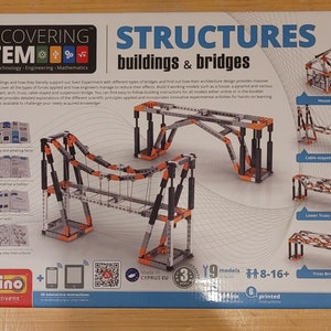 DISCOVERING STEM Toys, Buildings & Bridges, Construction Toys - NEW Complete