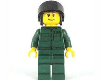 Female IAF Mini-Figure Air-Force Pilot - Made with LEGO® brick - JBrick