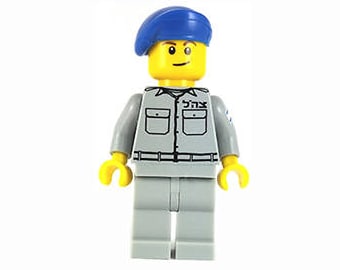 Femmina IDF Mini-Figure Realizzato con LEGO® mattone JBrick -  Italia