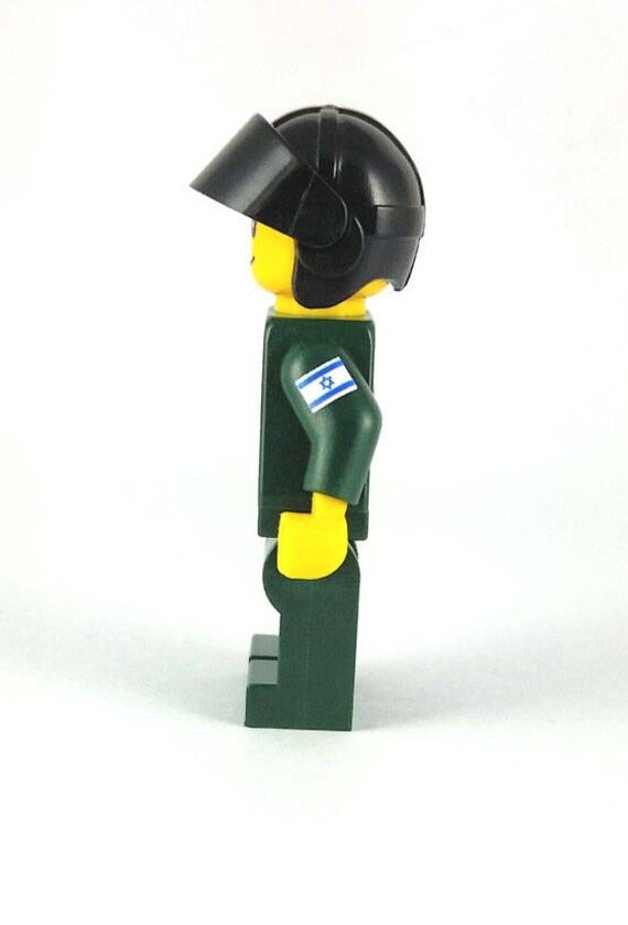 Female IAF Mini figure Air force Pilot Made With LEGO Brick Jbrick Etsy