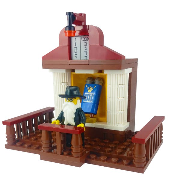 Aron Kodesh Set Jewish Custom Lego Set From Jbrick Etsy