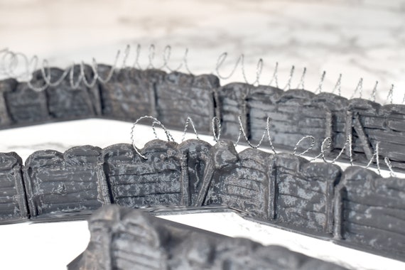 Model Barbed Wire 6ft 30ft Wargaming Diorama Scenery Star Wars