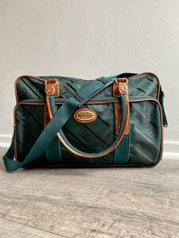 De Fanal Collection Vintage Travel Bag Weekender Shopper Etsy