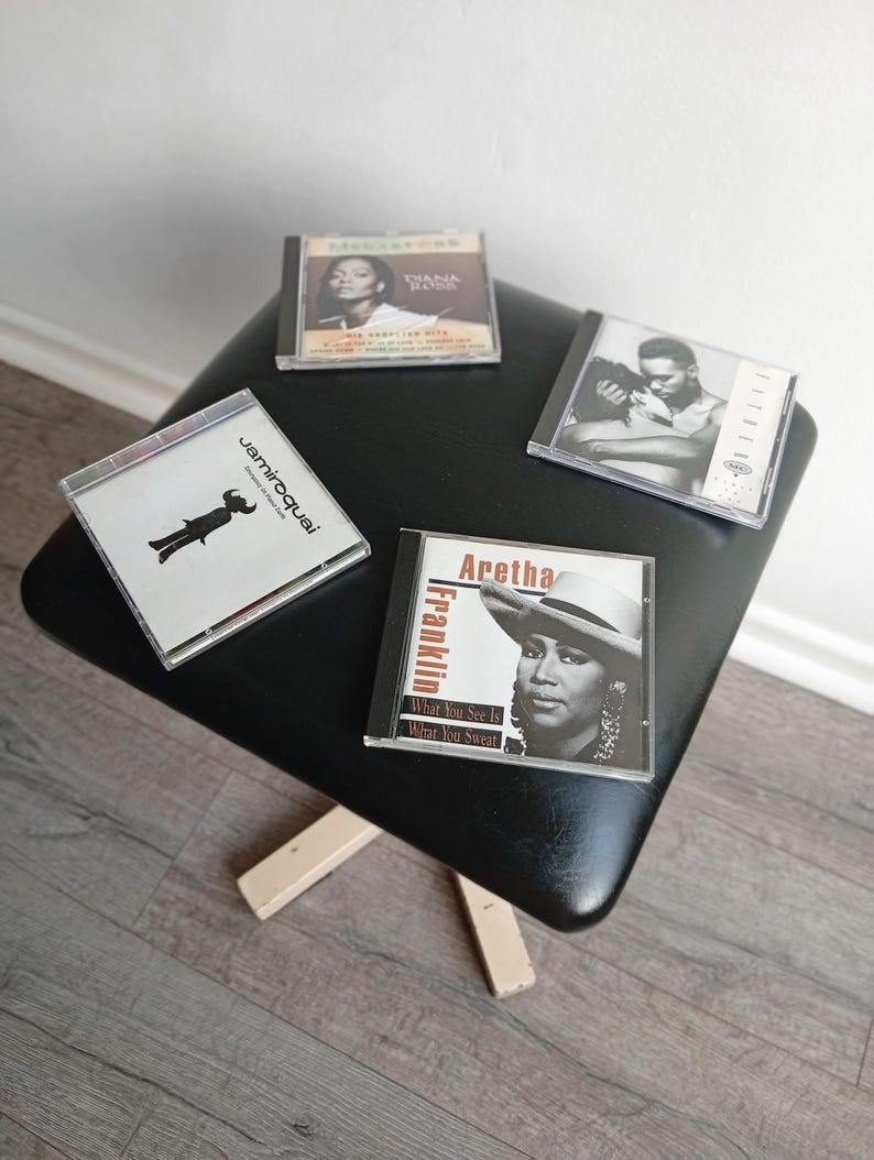 Industrie Werkstatt Hocker Vintage Loft Sternfuß Mid Century 60er 70er schwarz beige image 6